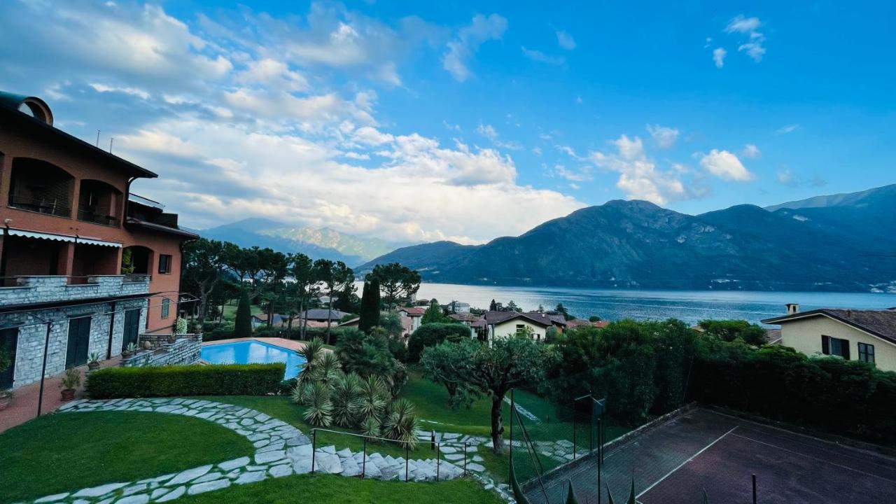 Lake View, Swimming Pool, Tennis Court And Private Parking Mezzegra Exteriör bild